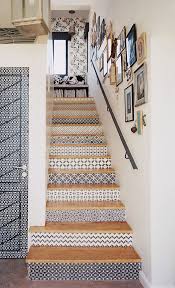 20 Elegant Stair Decoration Ideas Wallpaper Stairs Decor Stenciled Stairs