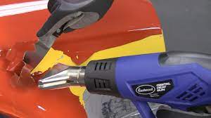 Digital Heat Gun Remove Paint Roll Fenders With Ease From Eastwood Youtube