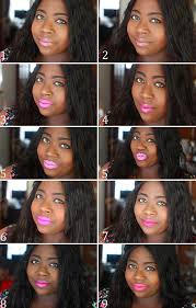 Well, i'm here to prove those naysayers. Pink Lip Shades For Dark Skin Stephanie Yeboah