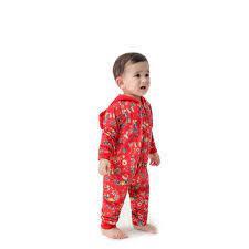 Best Adults And Kids Matching Christmas Onesie Pajamas Red Family Christmas Pjs For Holiday Family Christmas Pajamas By Jenny