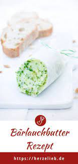 barlauchbutter rezept so schmeckt der fruhling auf dem brot brotaufstrich rezepte lebensmittel essen butter rezept