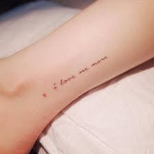 Infinity, stars and moon source love you more and infinity source mother daughter matching tattoos on wrists source matching tattoos source matching. I Love Me More Tattoo On The Ankle