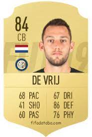 Get more fifa 21 with ea play! Stefan De Vrij Fifa 19 Spieler Statistik Card Preis