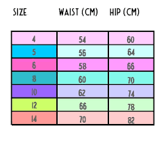 Sheroes Girl Power Pants Size Chart Sheroes