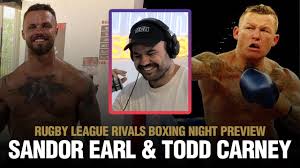 Stacked nrl fight night card featuring justis huni set for. Nrl Fight Night Todd Carney Sandor Earl The Scope Podcast Youtube