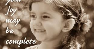 May your joy be complete