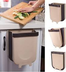 yibaision hanging trash can for kitchen