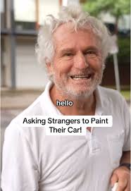 Asking Strabgers to Paint Their Car