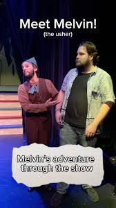 Meet Melvin!! , Melvin is the usher helping during The Stinky Cheese Man (interchangeable usher), Melvin is a fun bonus character during the show. We love Melvin!! , Come see Melvin and the rest of ...