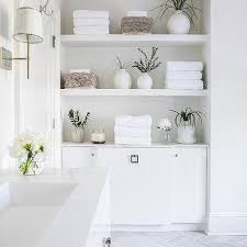 When autocomplete results are available use up and down arrows to review and enter to select. White Floating Bathroom Shelves Design Ideas