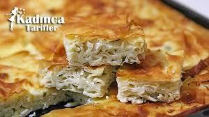 Makarnali Borek Tarifi Su Boregi Tadinda Videolu Kadinca Tarifler Yemek Tarifi Gida Yemek Tarifleri Yemek