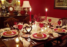 Who Can Resist A Red Dinning Room Love This Immensely So Classy All Set With Images Valentine Day Table Decorations Romantic Dinner Tables Valentine Table Decorations