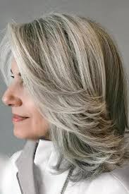 Amazing Gray Hairstyles We Love Hair Styles Blending Gray Hair Low Maintenance Hair