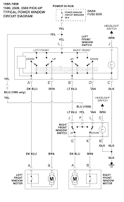 A diagram to replace the brake light on a 1999 tahoe can be purchased from your local auto parts store. Power Window Circuit Diagram 1995 1999 Chevy Gmc Pick Up