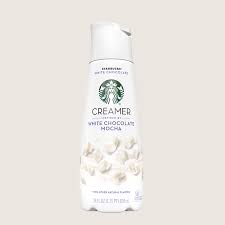 This sweet sip has us craving cold weather and shopping madness! White Chocolate Flavored Creamer Starbucks Coffee At Home
