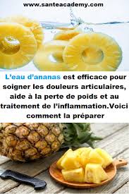 L Eau D Ananas Est Efficace Pour Soigner Les Douleurs Articulaires Aide A La Perte De Poids Et Au Traitement De L Inflammation Voici Comm Fruit Pineapple Food
