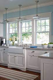 Kitchen Window Above Sink White Kitchen Interior White Kitchen Decor White Kitchen Design