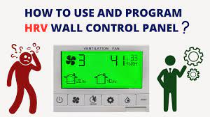 In the summer however, the fresh air brought in from an hrv is usually warm to hot and filled with humidity. How To Use Hrv Control Panel Youtube