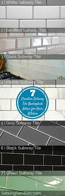 I actually misspell my own name quite often when typing. 7 Creative Subway Tile Backsplash Ideas For Your Kitchen Home Remodeling Contractors Sebring Design Build