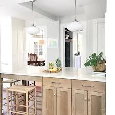 This is my preferred style, and i have always loved wood cabinets, so can hardly wait for them to be installed. Trim Design Co Includes A Quarter Sawn Or Rift Sawn White Oak Island In This Classic Kitchen With Wh White Oak Kitchen Oak Kitchen Cabinets Modern Oak Kitchen