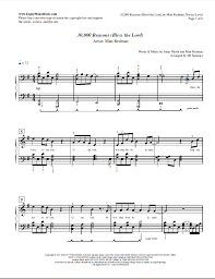 10000 Reasons Sheet Music For Piano Sheet Music Piano Sheet Music 10000 Reasons
