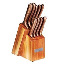 We did not find results for: Kitchen Table By H E B Copper Handle Knife Set Shop Knives Accessories At H E B