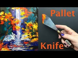 Youtube Palette Knife Painting For Beginners Theartsherpa Knife Painting Palette Knife Painting The Art Sherpa
