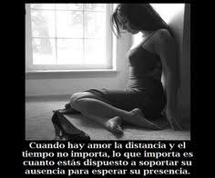 Esperar Al Ser Amado A Pesar Del Tiempo Y La Distancia Este Es Un Mensaje Que Dice Cuando Hay Amor La Distancia Y El T Quotes Historical Figures Historical
