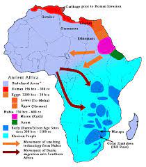 Map Of Ancient Kush Ancient Africa