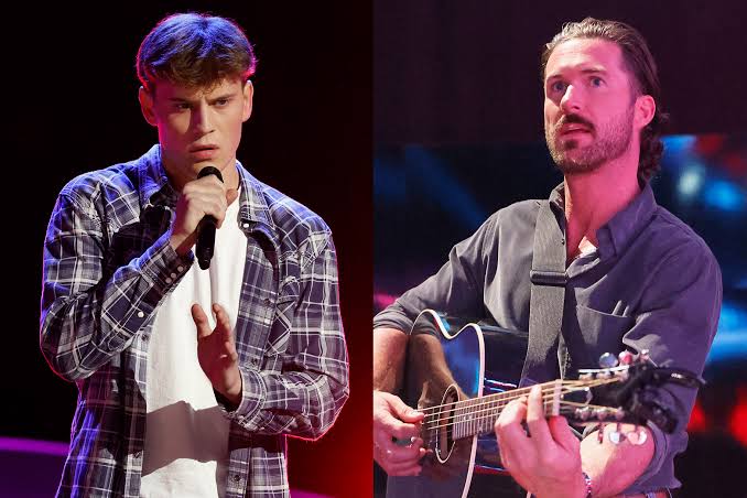 Riley Green Joined Joe Henley for Impromptu Duet on The Voice