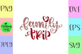 Download Family Trip Vacation Graphic By Midmagart Creative Fabrica PSD Mockup Templates