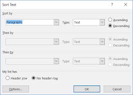 Which version of alphabetical order does microsoft word use? Microsoft Word Tips Useful Features That You Should Know 3di Information Solutions Technical Communication Translation And Localization