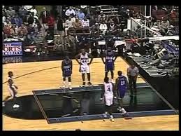 The game was between the new york knicks and the toronto huskies at maple leaf gardens and drew in over 7000 advertising marquee promo ads for first ever nba game. Rare Allen Iverson S First Nba Game Youtube