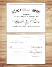 Rsvp Postcard To Go Out With The Invitations Wedding Rsvp Postcard Wedding Book Wedding Invatations