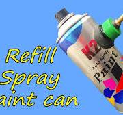 How To Reuse/Refill Empty Spray Paint Can | DM