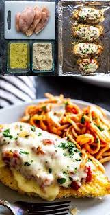 Oven Baked Chicken Parmesan Recipe Easy Chicken Recipes Chicken Recipes Recipes