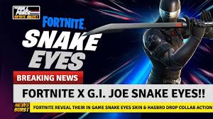 Some of the coverage you find on cultured vultures. The Full Force A Fancast About The World Of Action Force Gi Joe News Burst Fortnite X G I Joe Zero Point Snake Eyes Reveal Pre Order Facebook