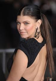 Widow's peak hairstyles will show you that there is no need to be afraid of the receding hairline. Easy Hairstyle Option Fergie S Center Parted Pony Glamour