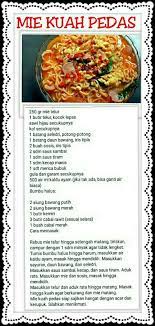 Resep Mi Jawa Resep Masakan Resep Makanan Resep
