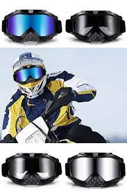 Motocross Goggles Glasses Dirt Bike Motorcycle Mx Off Road Helmets Eye Ware Unbranded Motocross