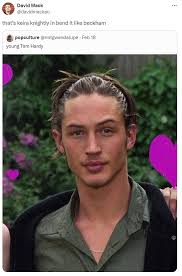 Tom Hardy fans are shocked by his striking resemblance to Keira Knightley  in Bend It Like Beckham as a younger man in unearthed snap