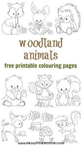 Woodland Animal Colouring Pages Animal Coloring Pages Colouring Pages Fox Coloring Page