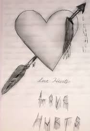 Maybe you would like to learn more about one of these? Love Hurts Hand Drawn By Blood Rose Angel On Deviantart