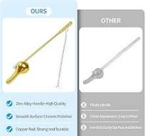 Allhercom Toilet Flush Handle Replacement Kit for Front ...
