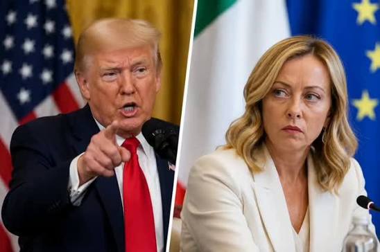 🔴 BREAKING: US President Donald Trump says Italy's Giorgia Meloni lacks  “courage” on Iran war, AFP reports.
