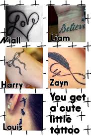 While some of the band members — current and former alike — have plenty of. You Get A Cute Little Tattoo Image 1859769 On Favim Com