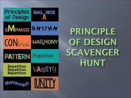 Maybe you would like to learn more about one of these? Principle Of Design Scavenger Hunt Ppt Download
