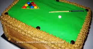 Pool Table Cake Pool Table Cake Pool Cake Billiards Game