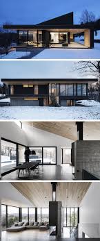 Villa Vingt By Bourgeois Lechasseur Architects In Lac Beauport Canada Modern House Exterior House Designs Exterior House Exterior