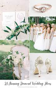 Event decor & bespoke theming solutions. 21 Ideas For A Dazzling Diamond Wedding Chic Vintage Brides Chic Vintage Brides